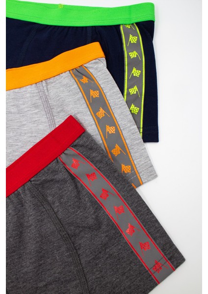 Erkek Çocuk Boxer 3'lü (%96 Pamuk - %4 Elastan) fiyatları