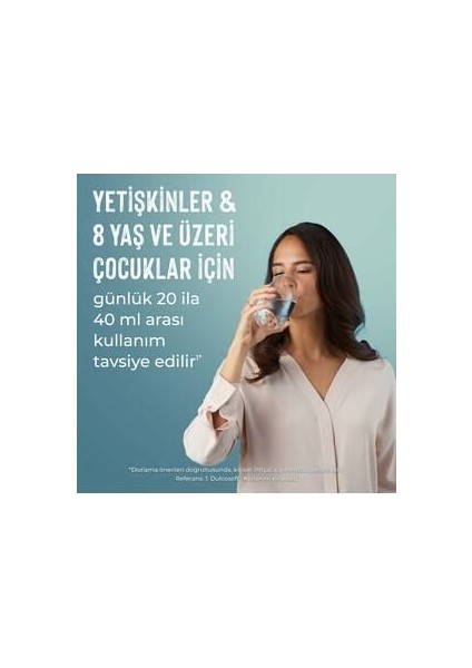 Dulcosoft Aromasız Oral Solüsyon 250 ml - Şekersiz, Glutensiz, Parabensiz ve Renklendiricisiz, Türkiye Menşeli