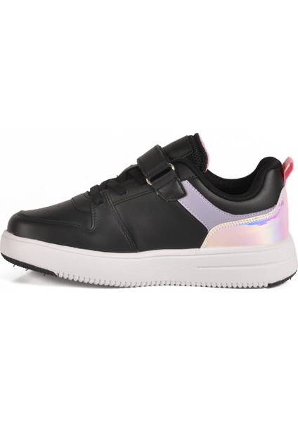 Siyah-Lila-Pembe Hafif Çocuk Spor Ayakkabı 1603 F fiyatları