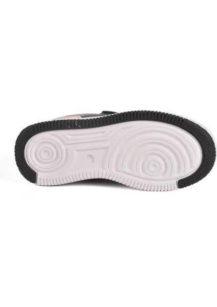 Siyah-Lila-Pembe Hafif Çocuk Spor Ayakkabı 1603 F indirimleri