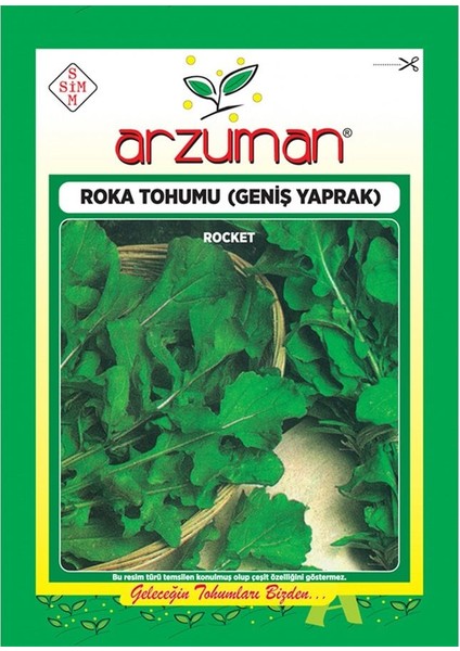 Geniş Yapraklı Roka Tohumu-25 Gram