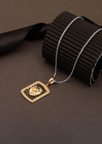 Madalyon Aslanlı 14 Ayar Altın Kolye Ucu fırsatları