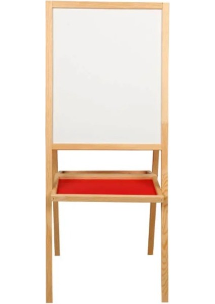 Çift Taraflı Yazı Tahtası 1 Adet 55x45 cm Ahşap Malzeme ile 2-9 Yaş Arası Çocuklar İçin fırsatları