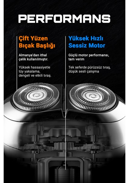 Elektrikli Tıraş Makinesi Taşınabilir Mini LED Dijital Ekran Akıllı Tıraş Bıçağı Şarj Edilebilir indirimleri