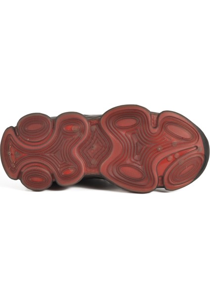 Siyah-Kırmızı Hafif Çocuk Spor Ayakkabı 2054 F indirimleri