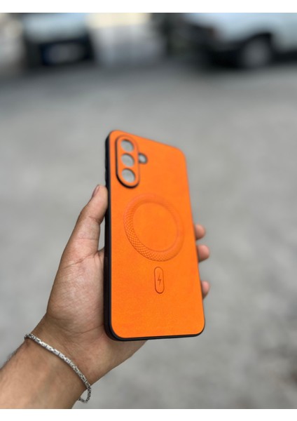 Xiaomi 15 Pro Uyumlu Magsafe Özellikli Deri Görünümlü Silikon Kılıf modelleri