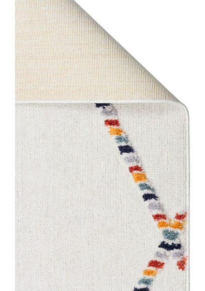 Mavi Geometrik Etnik Modern Desenli Hav Vermeyen Leke Tutmayan Kolay Temizlenen Yumuşak Makine Salon Yolluk Mutfak Halı fiyatları