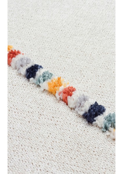 Mavi Geometrik Etnik Modern Desenli Hav Vermeyen Leke Tutmayan Kolay Temizlenen Yumuşak Makine Salon Yolluk Mutfak Halı fırsatları