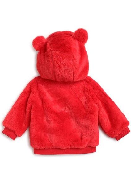 Kapüşonlu Önü Açık Suni Kürk Hırka fiyatları