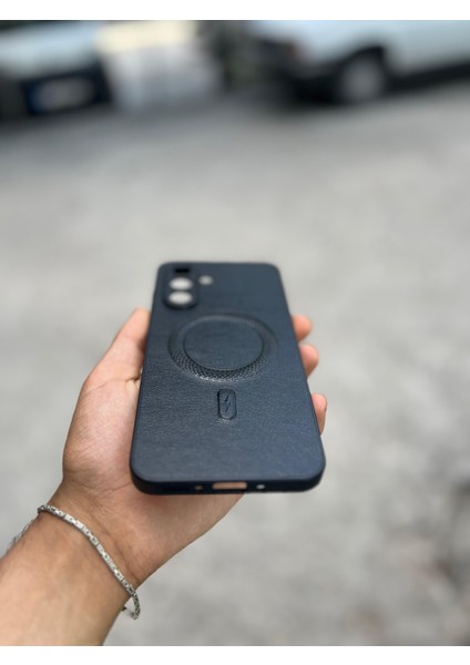 Xiaomi 15 Pro Uyumlu Magsafe Özellikli Deri Görünümlü Silikon Kılıf fiyatları