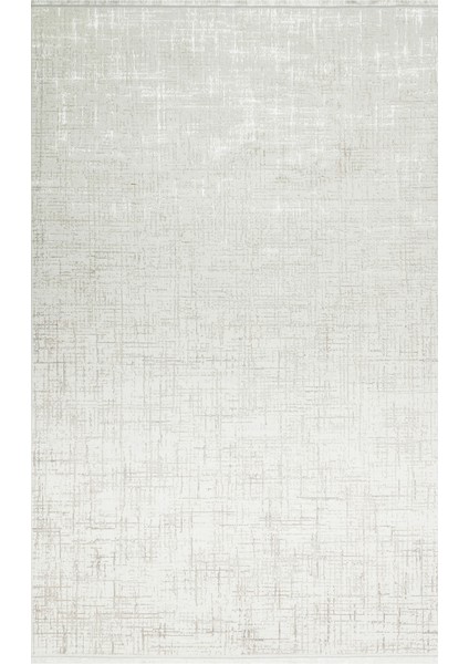 Gzira Krem Modern Etnik Desenli Pamuk Hav Vermeyen Leke Tutmayan Kolay Temizlenen Yumuşak Makine Salon Yolluk Mutfak Halı