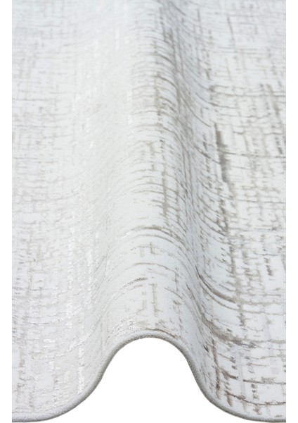 Gzira Krem Modern Etnik Desenli Pamuk Hav Vermeyen Leke Tutmayan Kolay Temizlenen Yumuşak Makine Salon Yolluk Mutfak Halı modelleri