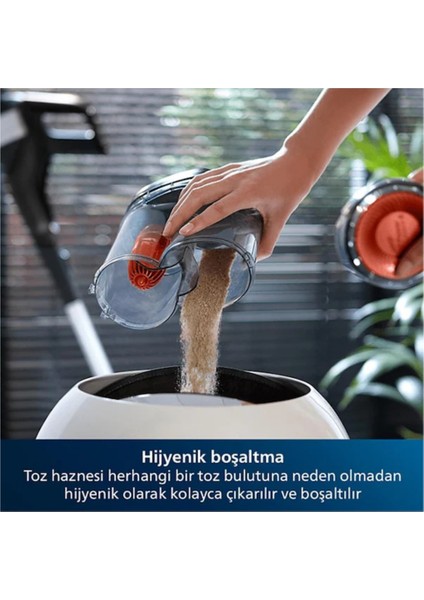 Speedpro Max. 25,2 Volt 65 Dakikaya Kadar Çalışma Süresi Dikey Şarjlı SÜPÜRGE(XC7040/01)