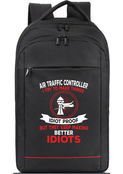 Air Traffic Controller Sırt Çantası Pilot - Havacı - Uçak Tutkunu Hediye