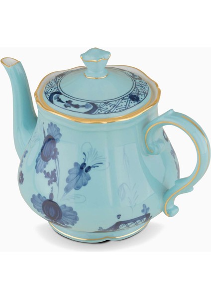 Çaydanlık Porselen 680ML Oriente Italiano Koleksiyonu Şık Desen Kapaklı modelleri