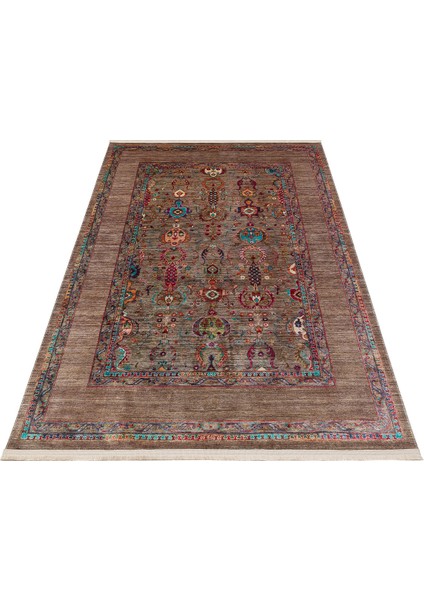 Vosendorf Yeşil Klasik Etnik Modern Desenli Hav Vermeyen Leke Tutmayan Kolay Temizlenen Yumuşak Makine Salon Yolluk Mutfak Halı modelleri