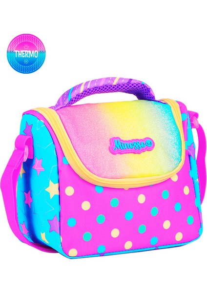 Simli Puantiye Desenli Kız Çocuk Thermo Beslenme Çantası 3006 fiyatları