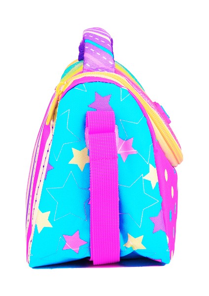 Simli Puantiye Desenli Kız Çocuk Thermo Beslenme Çantası 3006