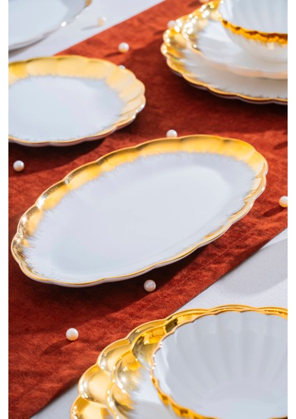 Marlene Gold 6 Kişilik 29 Parça Poreselen Yemek Takımı modelleri