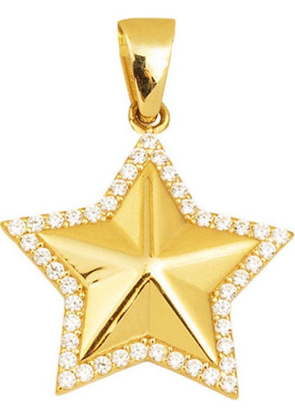 Deniz Yıldızı 14 Ayar Altın Kolye Ucu