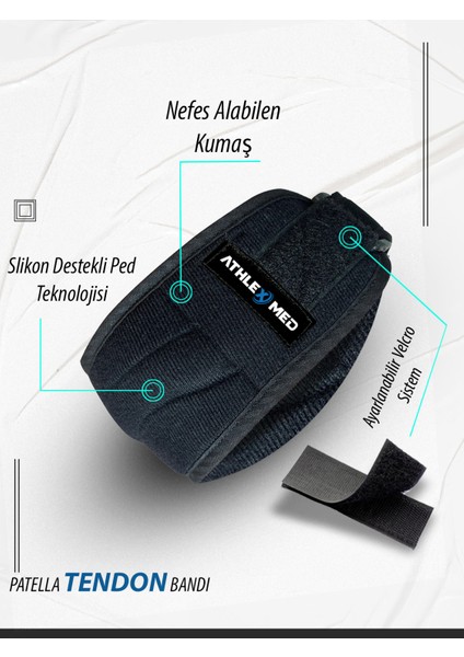 Patella Destek Bandı (2 Adet) – Ayarlanabilir Diz Altı Bandı | Spor, Koşu, Menisküs, Diz Kapağı Ağrısı, Artrit Ve Destek modelleri