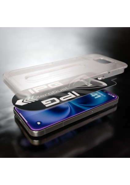 Zero Dust, iPhone 15 Plus-16 Plus için Toz Önleyici Aplikatörlü Temperli Cam Koruma (2 Adet) fiyatları