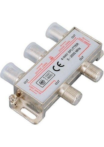 5-2500 Mhz 1/4 Splitter fiyatları