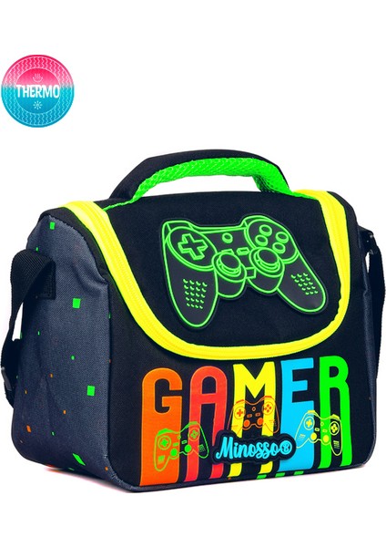 Gamer Desenli Erkek Çocuk Thermo Beslenme Çantası 3009 fiyatları