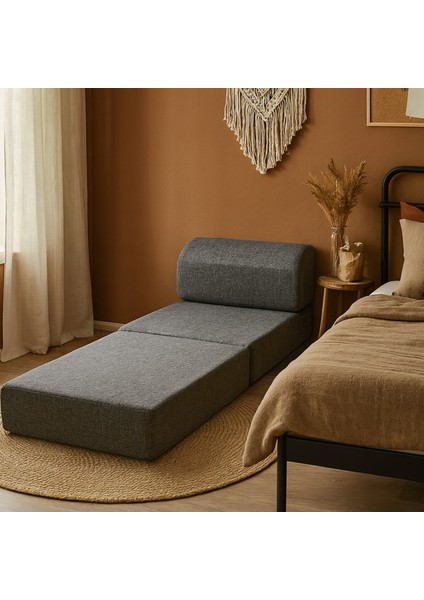 Meira Sallanır Tek Kişilik Katlanır Yataklı Koltuk, Gri fırsatları