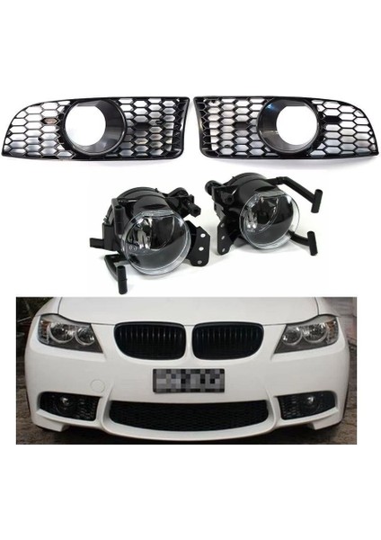 Bmw E90 M3 Tampon Sis Farı ve Çerçevesi 2006-2012