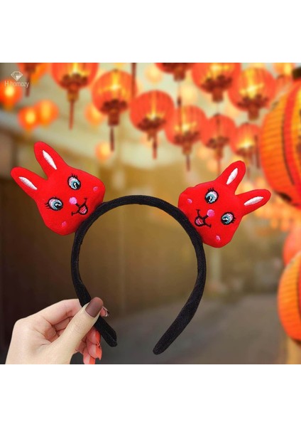 Çin Yeni Yıl Kafa Bandı Parti Malzemeleri Hairbands Şapkalar Süslemeleri Kostüm Performansı Için Saç Aksesuarları Balo Fotoğraf Sahne Karnaval, Stil D (Yurt Dışından) fiyatları