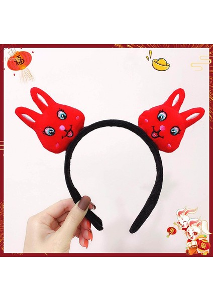 Çin Yeni Yıl Kafa Bandı Parti Malzemeleri Hairbands Şapkalar Süslemeleri Kostüm Performansı Için Saç Aksesuarları Balo Fotoğraf Sahne Karnaval, Stil D (Yurt Dışından) fırsatları