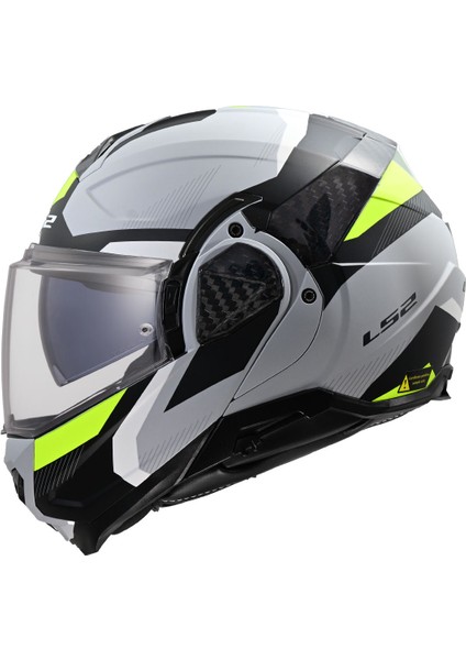 Advant 2 Trıple Mat Gri- Siyah-Neon Sarı Kask modelleri