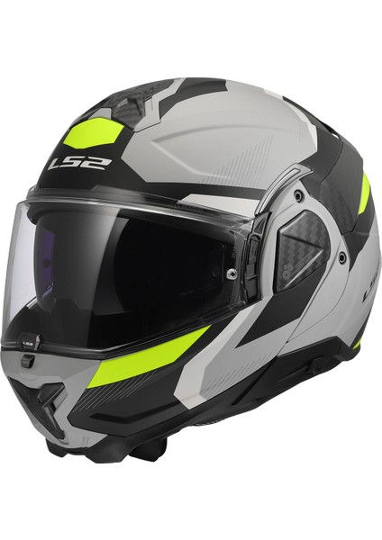Advant 2 Trıple Mat Gri- Siyah-Neon Sarı Kask fırsatları