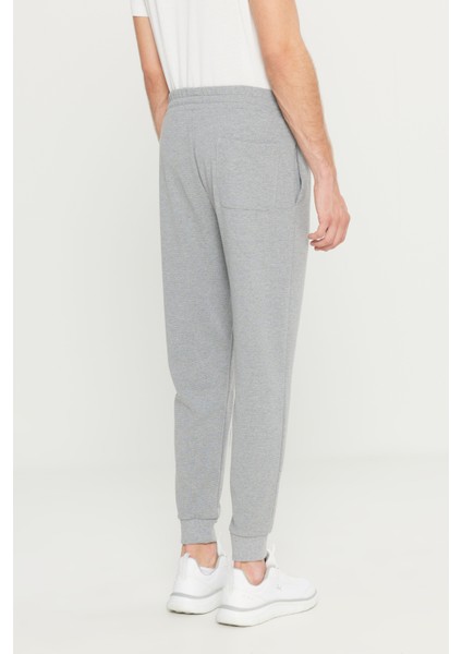 Pamuklu Standart Fit Beli Bağlamalı Desenli Yan Cepli Eşofman Altı indirimleri