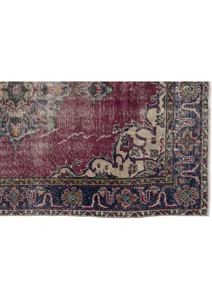 Kırmızı Göbekli Yün Modern Desenli Yün Hav Toz Vermez Leke Tutmayan Salon Yolluk Mutfak El Dokuma Halı indirimleri