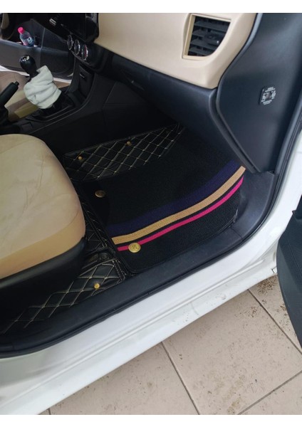 Toyota Corolla 2013-2018 Arası Araca Özel 8d Çift Katmanlı Havuzlu Paspas Takımı fiyatları