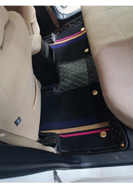 Toyota Corolla 2013-2018 Arası Araca Özel 8d Çift Katmanlı Havuzlu Paspas Takımı modelleri