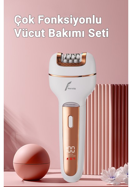 3 In 1 Elektrikli Epilatör Tıraş Makinesi Bacak Koltukaltı Epilasyon Cihazı Ayak Taşlama fiyatları