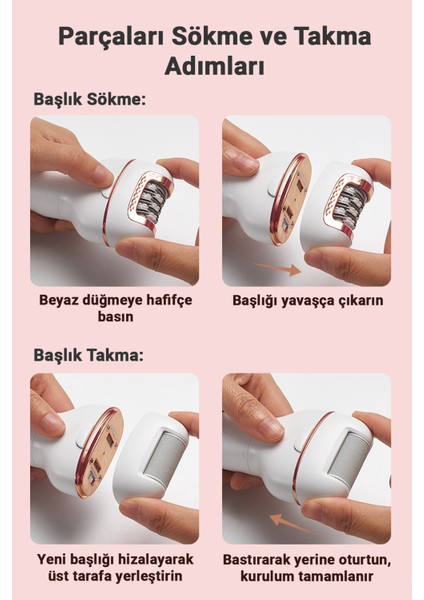 3 In 1 Elektrikli Epilatör Tıraş Makinesi Bacak Koltukaltı Epilasyon Cihazı Ayak Taşlama fırsatları