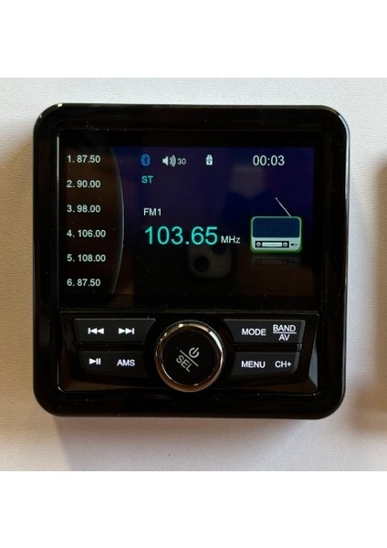 Playback Bluetooth Mp5-Mp3 Player Marine Teyp modelleri