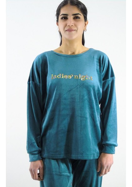 Sıfır Yaka Kadife Eşofman Takım indirimleri