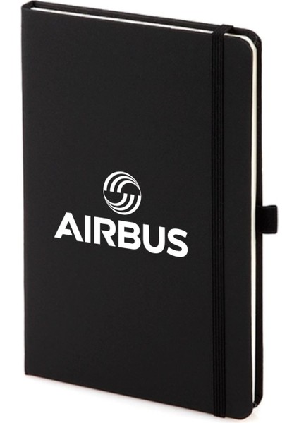Airbus Not Defteri 13X21 cm Pilot - Havacı - Uçak Tutkunu Hediye