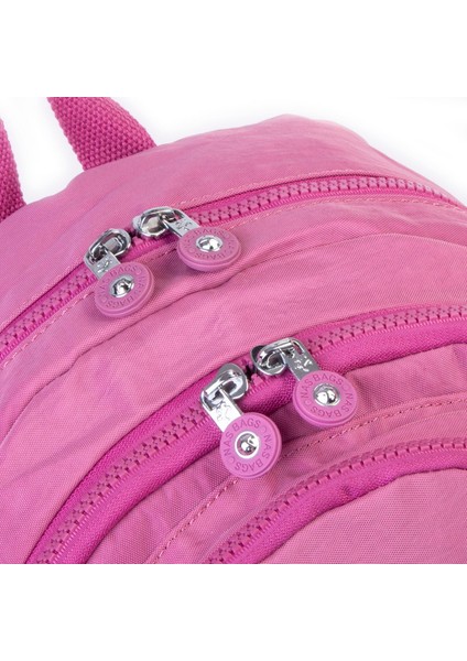 Unisex Zararlı Kimyasal Içermeyen Waterproof Sırt Çantası Gül Kurusu fiyatları