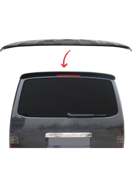 Vw Transporter T5 T6 Piano Black Spoiler Abs Plastik 2005-2016 modelleri