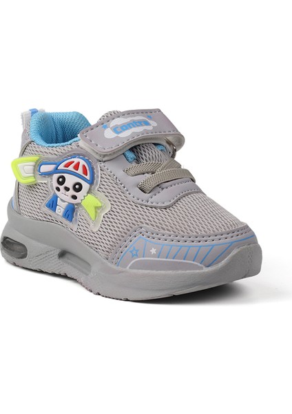 Unisex Bebe Buz Turkuaz Figürlü Işıklı Cırtlı Sneaker Günlük Spor Ayakkabı modelleri