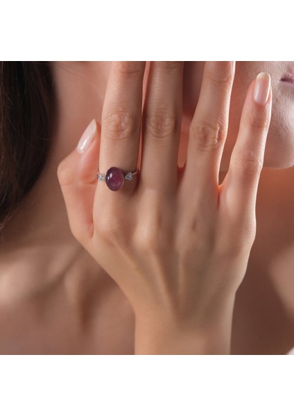 4.05 Karat Pırlanta Turmalin Yüzük, Gerçek Pırlanta, Sertifikalı Mücevher fırsatları