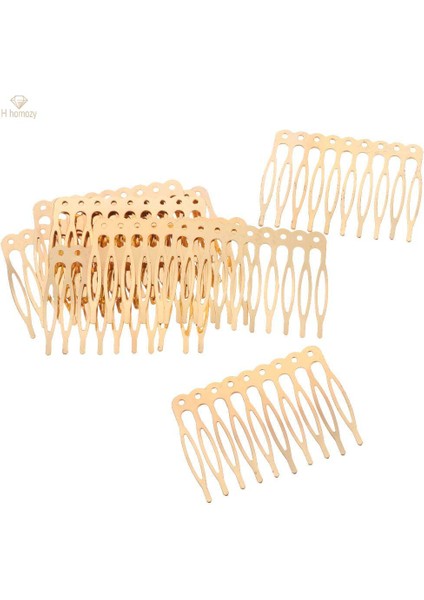 Gelin Saç Aksesuarları Için 20 Parça Saç Tarağı Dıy Altın Gümüş (Yurt Dışından) fiyatları