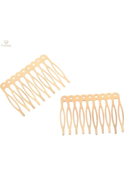 Gelin Saç Aksesuarları Için 20 Parça Saç Tarağı Dıy Altın Gümüş (Yurt Dışından) modelleri