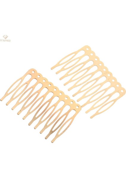 Gelin Saç Aksesuarları Için 20 Parça Saç Tarağı Dıy Altın Gümüş (Yurt Dışından) fırsatları